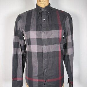 Vintage Burberry Brit Nova Check Button Up Shirt